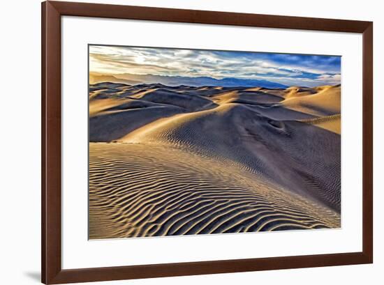 USA, Bishop, California. Death Valley National Park, sand dunes-Joe Restuccia III-Framed Premium Photographic Print