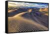 USA, Bishop, California. Death Valley National Park, sand dunes-Joe Restuccia III-Framed Stretched Canvas