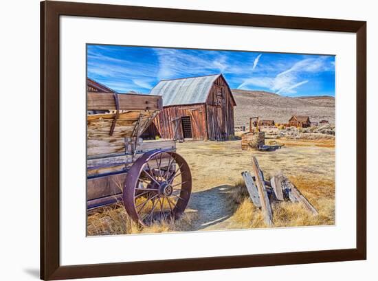 USA, Bodie, California. Mining town, Bodie California State Park.-Joe Restuccia III-Framed Premium Photographic Print