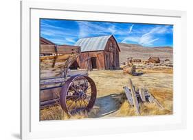 USA, Bodie, California. Mining town, Bodie California State Park.-Joe Restuccia III-Framed Premium Photographic Print