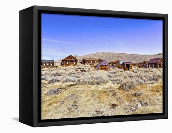 USA, Bodie, California. Mining town, Bodie California State Park.-Joe Restuccia III-Framed Stretched Canvas