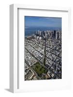 USA, California, Aerial of Downtown San Francisco Cityscape-David Wall-Framed Photographic Print