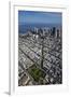 USA, California, Aerial of Downtown San Francisco Cityscape-David Wall-Framed Photographic Print