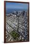 USA, California, Aerial of Downtown San Francisco Cityscape-David Wall-Framed Photographic Print
