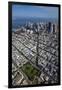 USA, California, Aerial of Downtown San Francisco Cityscape-David Wall-Framed Photographic Print