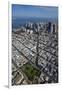 USA, California, Aerial of Downtown San Francisco Cityscape-David Wall-Framed Premium Photographic Print