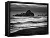 USA, California, Big Sur. Dusk at Pfeiffer Beach-Ann Collins-Framed Stretched Canvas