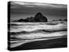 USA, California, Big Sur. Dusk at Pfeiffer Beach-Ann Collins-Stretched Canvas
