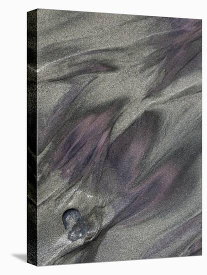 USA, California, Big Sur. Patterns in beach sand.-Jaynes Gallery-Stretched Canvas