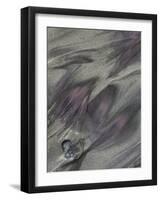 USA, California, Big Sur. Patterns in beach sand.-Jaynes Gallery-Framed Photographic Print