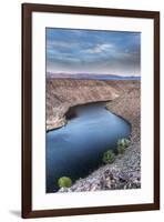 USA, California, Bishop. Landscape with Pleasant Valley Reservoir.-Jaynes Gallery-Framed Premium Photographic Print