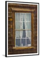 USA, California, Bodie. Close-up of Window-Don Paulson-Framed Premium Photographic Print