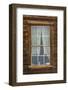 USA, California, Bodie. Close-up of Window-Don Paulson-Framed Photographic Print