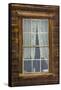 USA, California, Bodie. Close-up of Window-Don Paulson-Framed Stretched Canvas