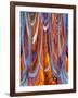 USA, California, Bodie State Park. Abstract of window.-Jaynes Gallery-Framed Photographic Print