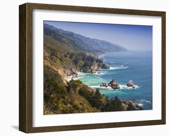 USA, California. California coast, Big Sur region.-Anna Miller-Framed Premium Photographic Print