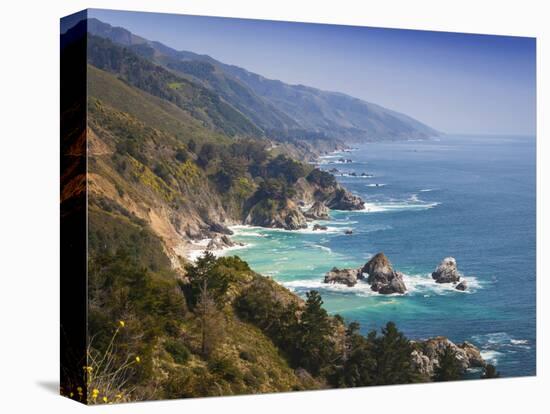 USA, California. California coast, Big Sur region.-Anna Miller-Stretched Canvas