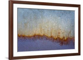 USA, California, Carrizo Plain National Monument. Abstract patterns on old machinery.-Jaynes Gallery-Framed Premium Photographic Print