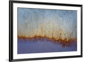 USA, California, Carrizo Plain National Monument. Abstract patterns on old machinery.-Jaynes Gallery-Framed Premium Photographic Print