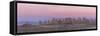 USA, California. Composite Panoramic of Trona Pinnacles-Don Paulson-Framed Stretched Canvas