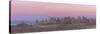 USA, California. Composite Panoramic of Trona Pinnacles-Don Paulson-Stretched Canvas