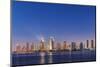 USA, California, Coronado Island, San Diego Skyline at Twilight-Rob Tilley-Mounted Photographic Print