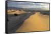 USA, California, Death Valley, Mesquite Flat Sand Dunes at sunrise.-Kevin Oke-Framed Stretched Canvas