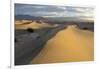 USA, California, Death Valley, Mesquite Flat Sand Dunes at sunrise.-Kevin Oke-Framed Photographic Print