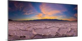 Usa, California, Death Valley National Park, Badwater Basin, Lowest Point in North America-Alan Copson-Mounted Photographic Print