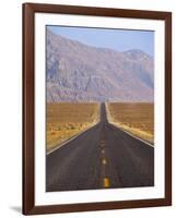 USA, California, Death Valley National Park, Badwater Road Landscape-Walter Bibikow-Framed Photographic Print