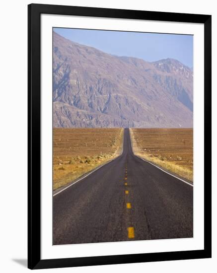 USA, California, Death Valley National Park, Badwater Road Landscape-Walter Bibikow-Framed Photographic Print