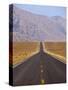 USA, California, Death Valley National Park, Badwater Road Landscape-Walter Bibikow-Stretched Canvas
