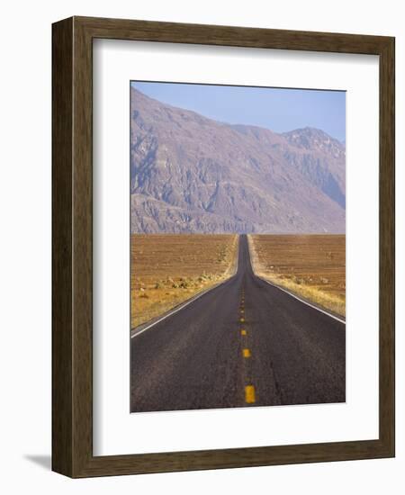 USA, California, Death Valley National Park, Badwater Road Landscape-Walter Bibikow-Framed Photographic Print