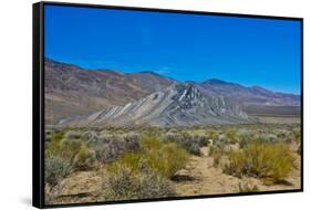 USA, California. Death Valley National Park, Butte Valley Road, Stripped Butte-Bernard Friel-Framed Stretched Canvas