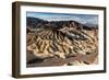 USA, California, Death Valley National Park. Dry wash in winter at Zabriskie Point-Ann Collins-Framed Photographic Print