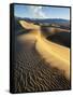 USA, California, Death Valley National Park. Early Morning Sun Hits Mesquite Flat Dunes-Ann Collins-Framed Stretched Canvas