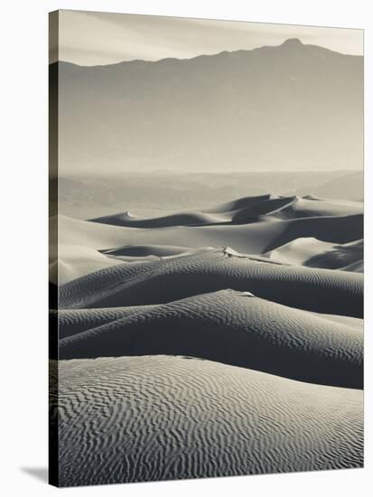 USA, California, Death Valley National Park, Mesquite Flat Sand Dunes-Walter Bibikow-Stretched Canvas