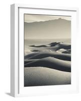 USA, California, Death Valley National Park, Mesquite Flat Sand Dunes-Walter Bibikow-Framed Photographic Print