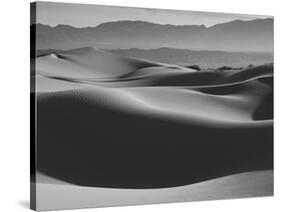 USA, California, Death Valley National Park, Mesquite Flat Sand Dunes-Walter Bibikow-Stretched Canvas