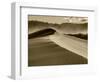 USA, California. Death Valley National Park, Mesquite Flats Sand Dunes, blowing sand.-Jamie & Judy Wild-Framed Photographic Print