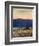 USA, California, Death Valley National Park. Moonset at Sunrise from Zabriskie Point-Ann Collins-Framed Photographic Print