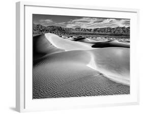 USA, California, Death Valley National Park, Morning Sun Hits Mesquite Flat Dunes-Ann Collins-Framed Photographic Print