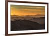 USA, California, Death Valley National Park, mountain ridges-George Theodore-Framed Premium Photographic Print