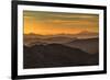 USA, California, Death Valley National Park, mountain ridges-George Theodore-Framed Premium Photographic Print