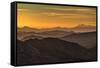 USA, California, Death Valley National Park, mountain ridges-George Theodore-Framed Stretched Canvas