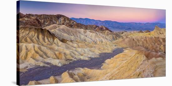 Usa, California, Death Valley National Park, Zabriskie Point-Alan Copson-Stretched Canvas