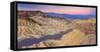 Usa, California, Death Valley National Park, Zabriskie Point-Alan Copson-Framed Stretched Canvas