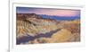 Usa, California, Death Valley National Park, Zabriskie Point-Alan Copson-Framed Photographic Print