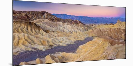 Usa, California, Death Valley National Park, Zabriskie Point-Alan Copson-Mounted Photographic Print