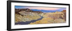 Usa, California, Death Valley National Park, Zabriskie Point-Alan Copson-Framed Photographic Print